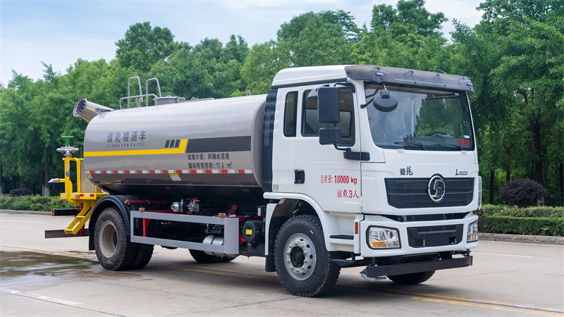 15方陜汽德龍園林綠化噴灑車