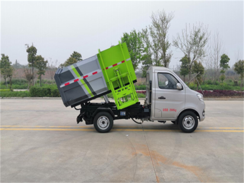國六長安3方掛桶垃圾車