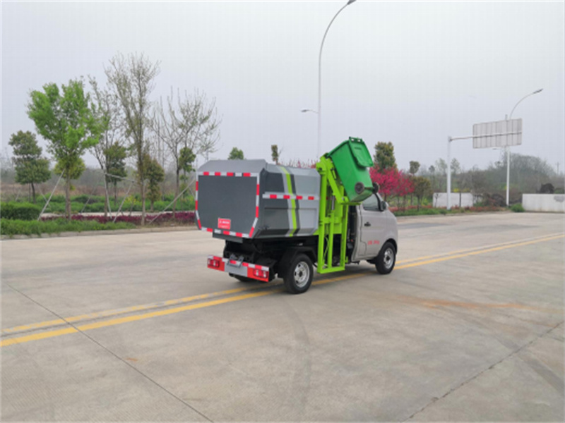 國六長安3方掛桶垃圾車