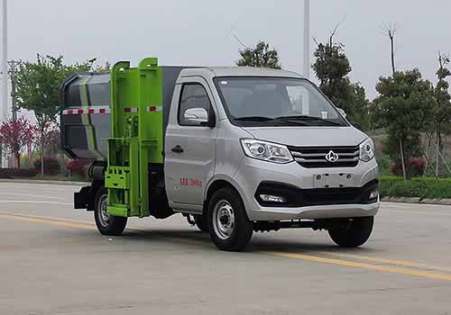 國六長安3方掛桶垃圾車