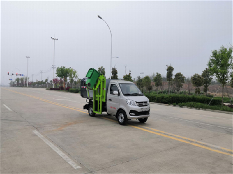 國六長安3方掛桶垃圾車