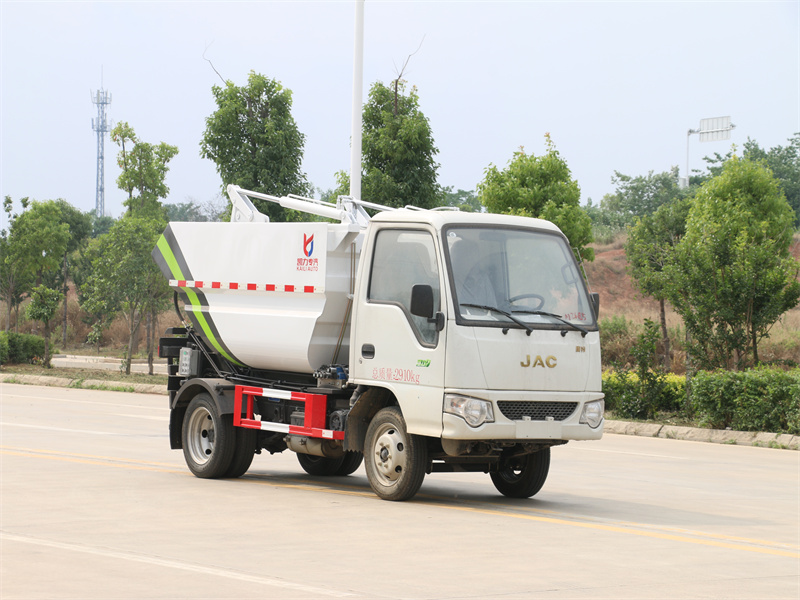 國(guó)六江淮康玲3方無(wú)泄漏汽油垃圾車