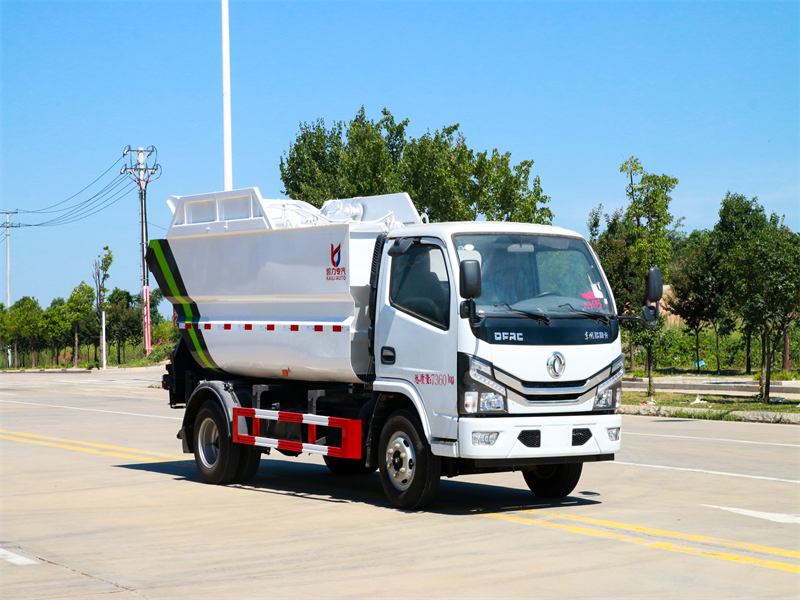 國六東風(fēng)6方無泄漏垃圾車