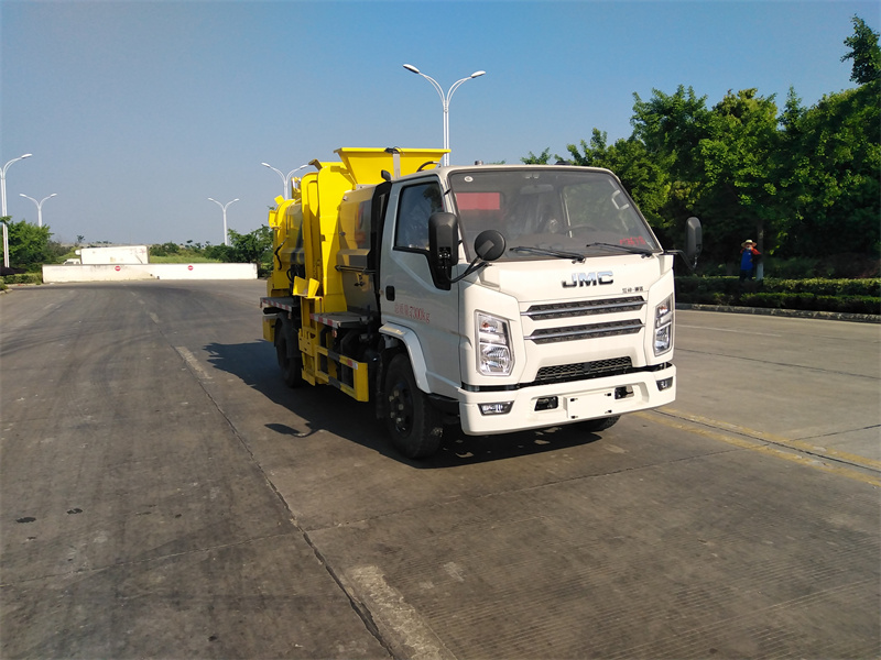 國六江鈴順達方罐6方餐廚垃圾車
