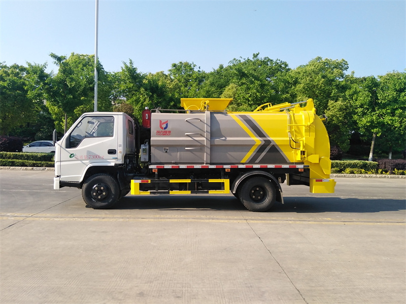 國六江鈴順達方罐6方餐廚垃圾車