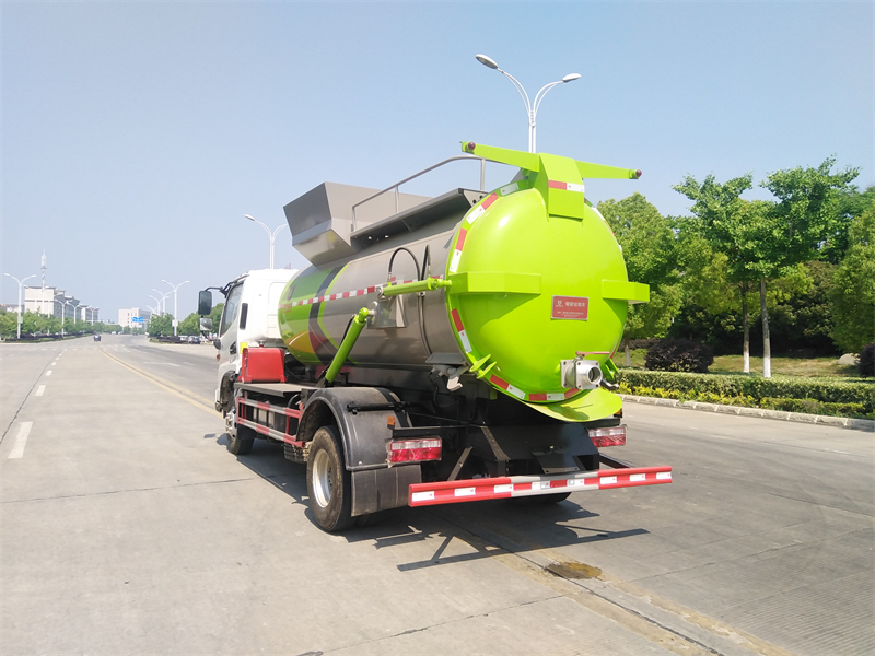 江淮駿鈴V7圓罐7方餐廚垃圾車