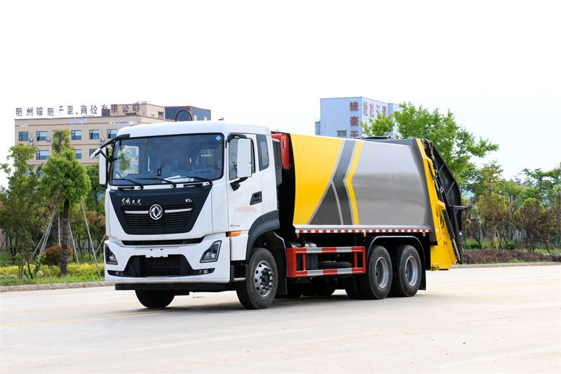 東風(fēng)天龍后雙橋壓縮式垃圾車