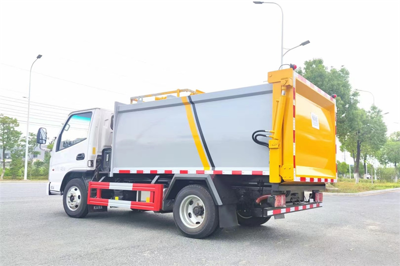 凱馬藍(lán)牌5方掛桶壓縮垃圾車