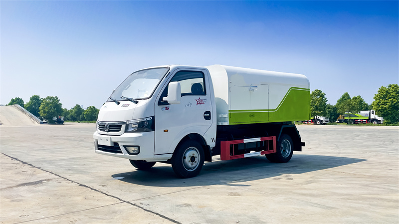 東風途逸藍牌3方廂式垃圾車