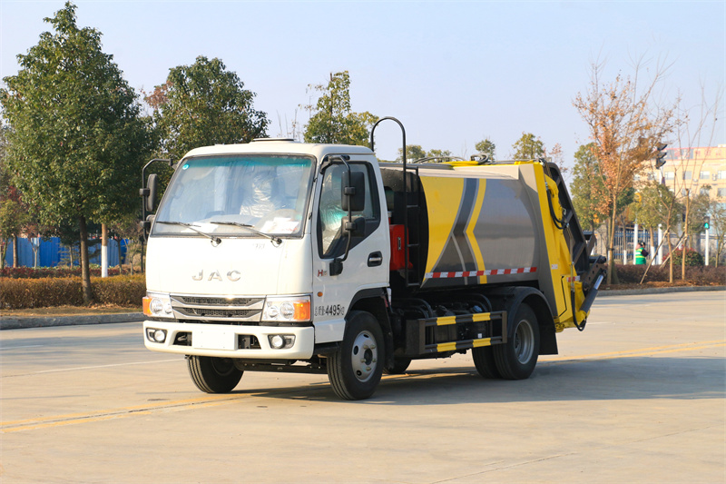 江淮5方藍(lán)牌壓縮垃圾車