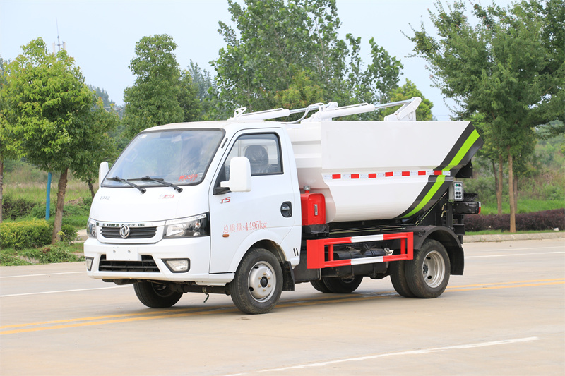 東風途逸4方藍牌自裝卸垃圾車