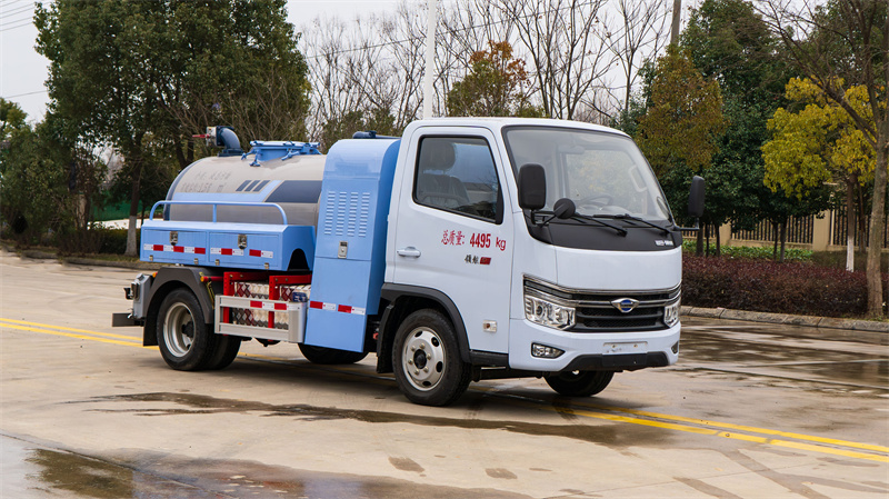 福田3方純電動吸糞車