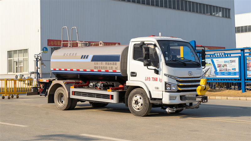 純電動上汽躍進5方灑水車