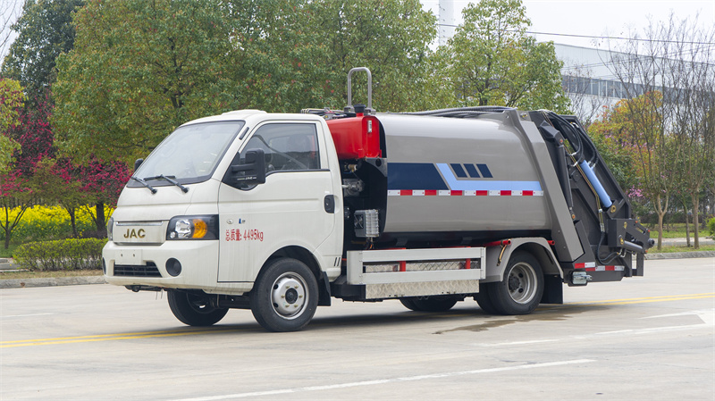 純電動江淮凱達(dá)5方壓縮垃圾車