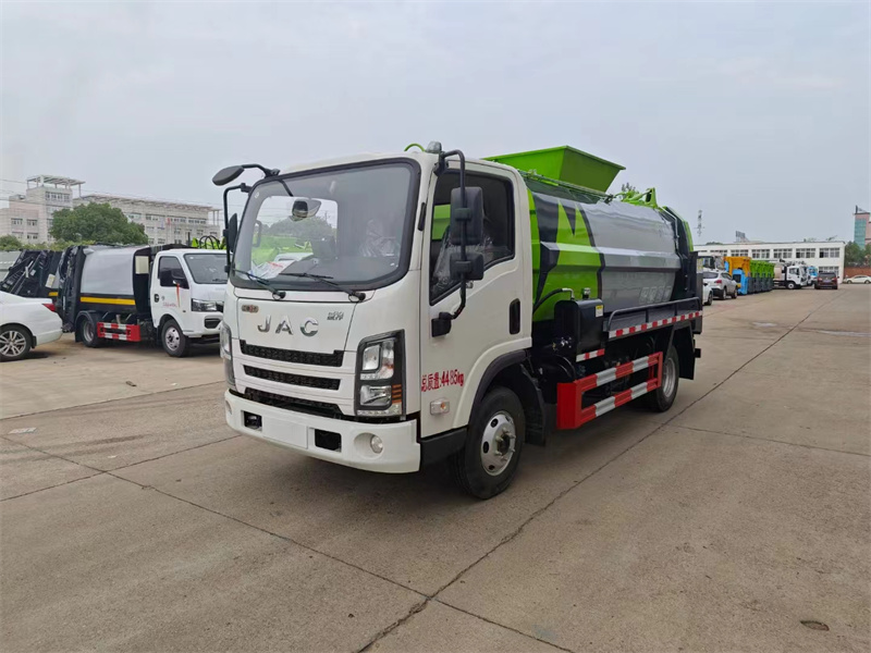江淮威鈴藍牌8方餐廚垃圾車