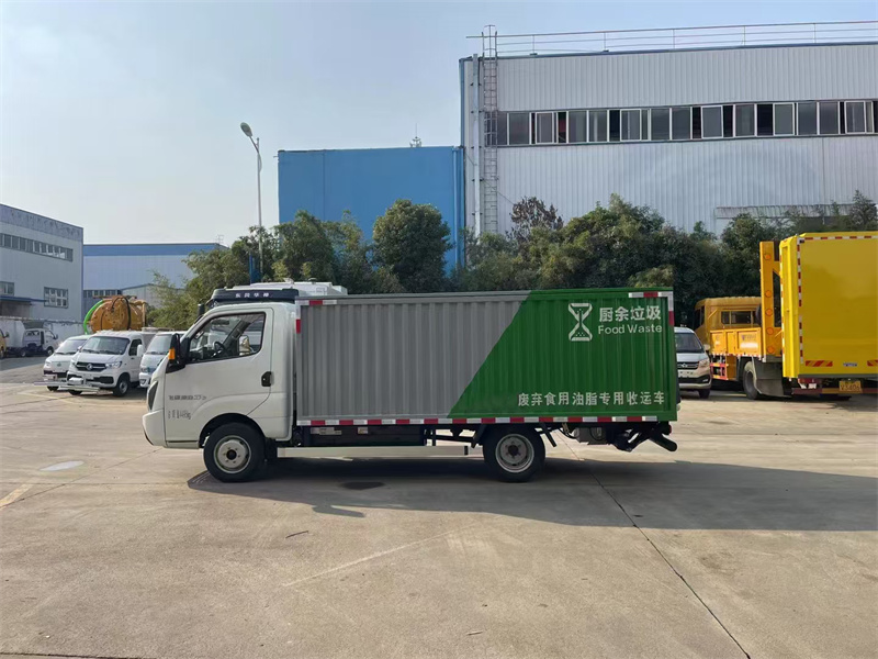 飛碟帝途純電動(dòng)密閉式桶裝垃圾車