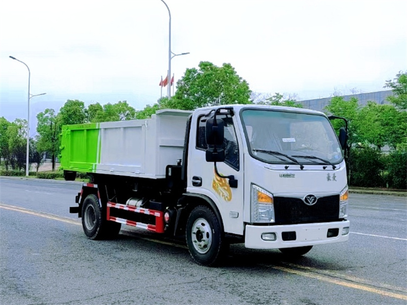 重汽豪曼勾臂垃圾車