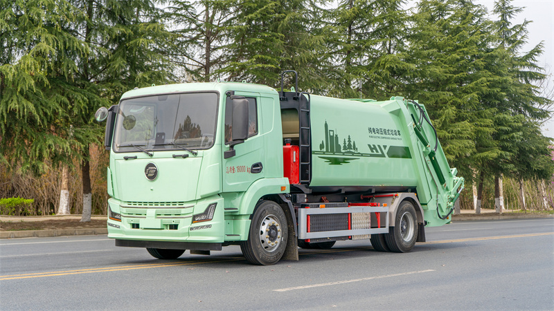 純電動15方星辰壓縮垃圾車