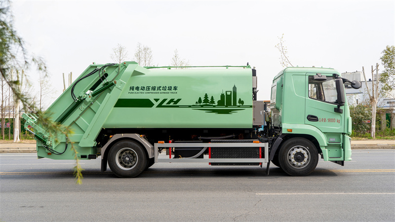純電動15方星辰壓縮垃圾車