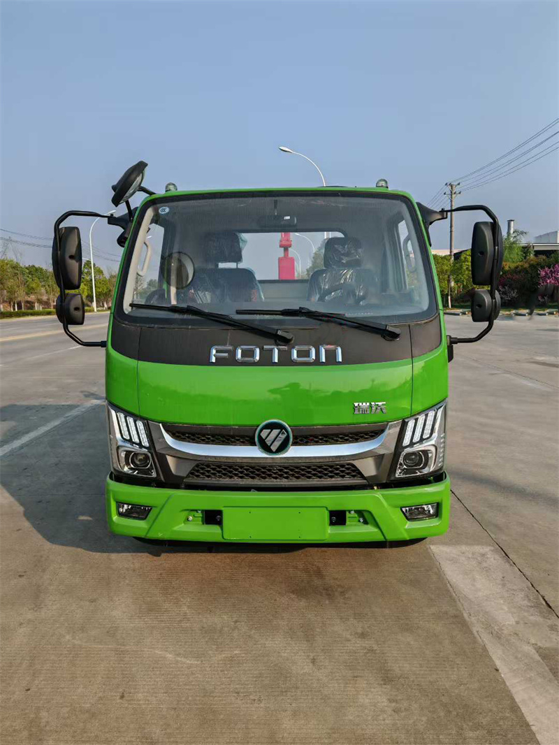 純電動福田金剛勾臂垃圾車